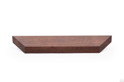 Länglicher Möbelgriff Barcco 160 Holz Nussbaum