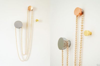 Möbelknopf Dot 30 Aluminium gebürstet