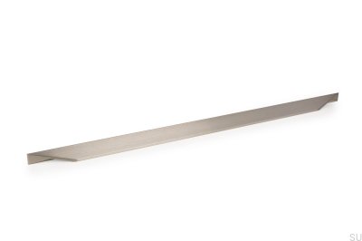 Langer Möbelgriff Cutt 320/480 Aluminium Silber gebürstet