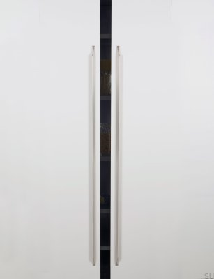 Langer Möbelgriff Cutt 320/896 Aluminium Silber gebürstet
