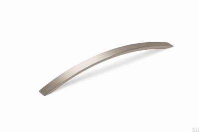 Arko 256 Länglicher Möbelgriff aus gebürstetem Aluminium