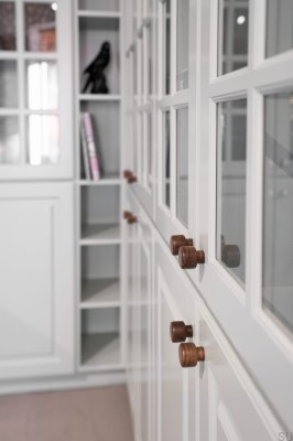 Möbelknauf Esther Holz Nussbaum