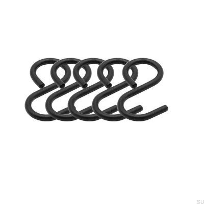 Haken für einen Küchenaufhänger Aveny Brass Black