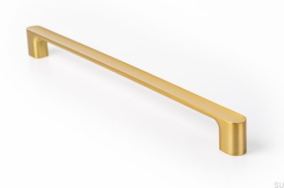 Länglicher Möbelgriff Luv 320 Gold Brushed Cava