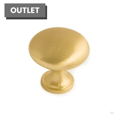 Möbelknopf Amadeus Gold, gebürstet
