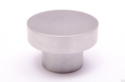 Dot 50 Möbelknopf Edelstahl gebürstet