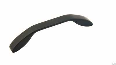 Länglicher Möbelgriff 2266 Metall Schwarz Matt