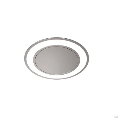LED-Strahler mit Abdeckung Holl D-M Gebürsteter Stahl