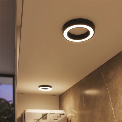 LED-Strahler Holl D-M Oberfläche Schwarz Matt
