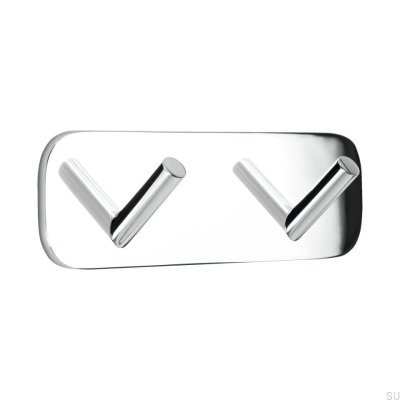 Wandaufhänger Solid 2 Chrom poliert