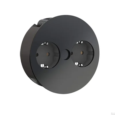 Double Twist Powerbox Schwarz Matt