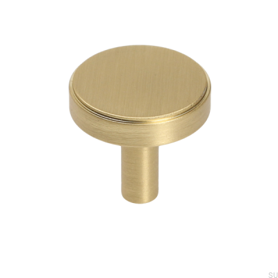 Möbelknopf GU18-G82 gebürstetes Gold