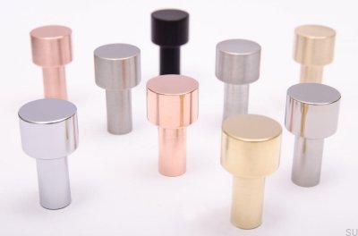 Wandaufhänger Dot 33 Aluminium gebürstet