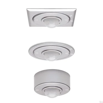 Bewegungsmelder für Beleuchtung IR-Sensor PIR WI-XD X-Driver Aluminium