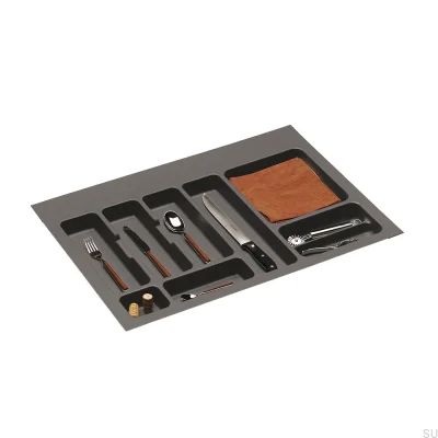 Besteckkasten Classic 800 mm Dunkelgrau