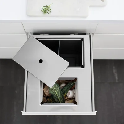Hide 400 Eco Silver Abfalltrennsystem