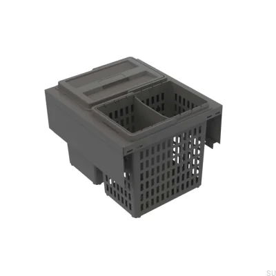 Abfallsortiersystem Trend 400 Eco Dunkelgrau