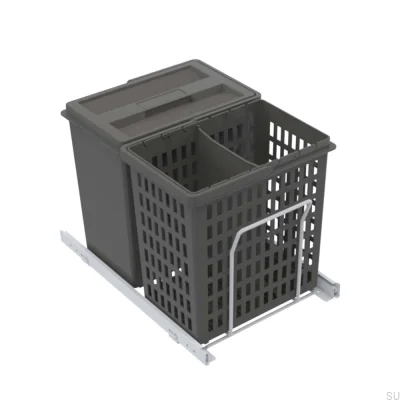 Abfallsortiersystem Select Basic Eco Dunkelgrau