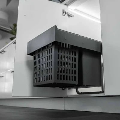 Select Base Eco Abfallsortiersystem Dunkelgrau