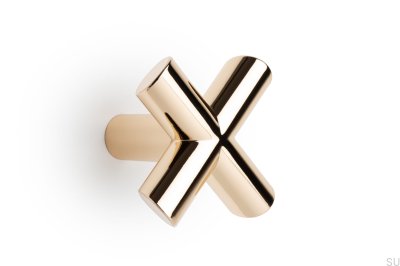 Equis Gold Polished Eco Wandhalter