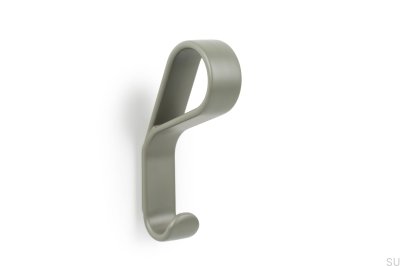Wandhalter Metallgürtel Grau Grün Eco