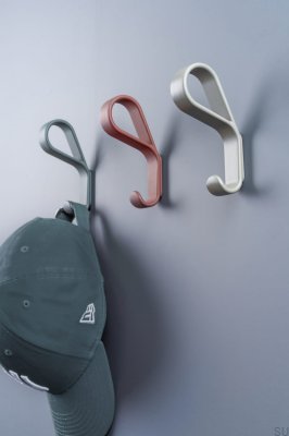 Gürtel Metall Rot Eco Wandhalter