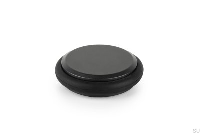 Bodentürstopper Low 68 Aluminium Grau