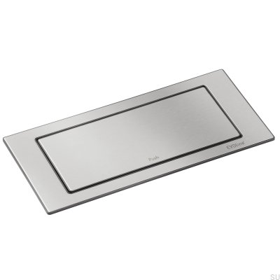 Backflip Doppelsteckdose mit USB-C Silber