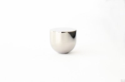 Kokeshi 1816 Möbelknopf aus poliertem Stahl
