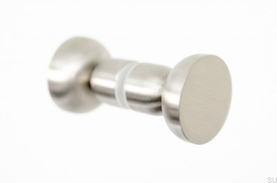 Doppelseitiger Kokeshi-Türknauf 3032, gebürsteter Stahl