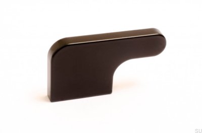 Möbelgriff Soft Cut 55 Schwarzes Aluminium