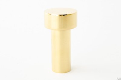 Wandhalter Dot 74 Messing poliert, unlackiert