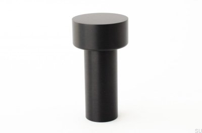 Dot 74 Aluminium-Wandhalter in Schwarz