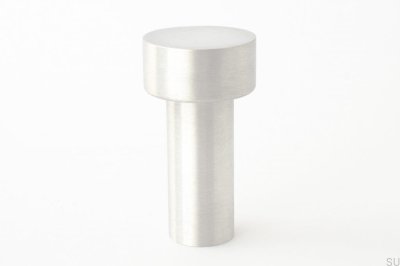 Dot 74 Wandhalter aus gebürstetem Aluminium