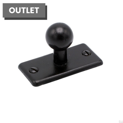 Möbelknopf 5320 Schwarz
