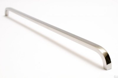 Möbelgriff Slim 432 Silber, Stahl, Poliert