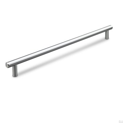 Längsmöbelgriff Alta 320, gebürstetes Silber
