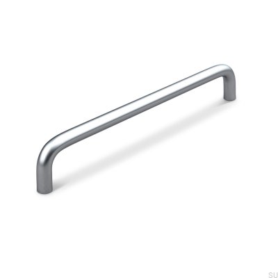 Silberner Längsmöbelgriff Barga 192