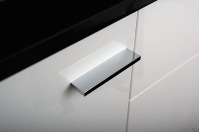 Clean Cut 64 Möbelgriff Silber Polierter Stahl