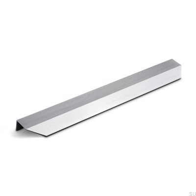 Kantenmöbelgriff Modena 300 gebürstetes Silber