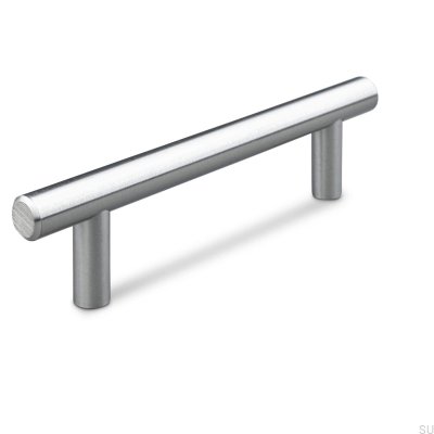 Längsmöbelgriff Alta 96, gebürstetes Silber