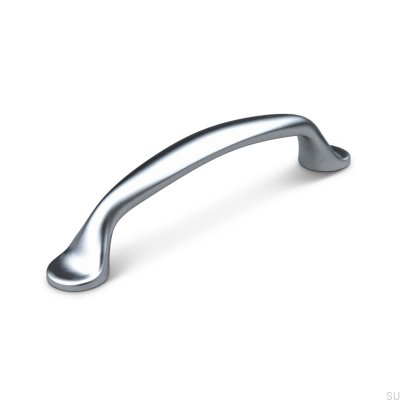 Barletta 96 silberner Längsmöbelgriff