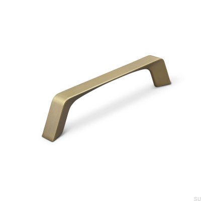 Cori 128 länglicher Möbelgriff, gebürstetes Gold