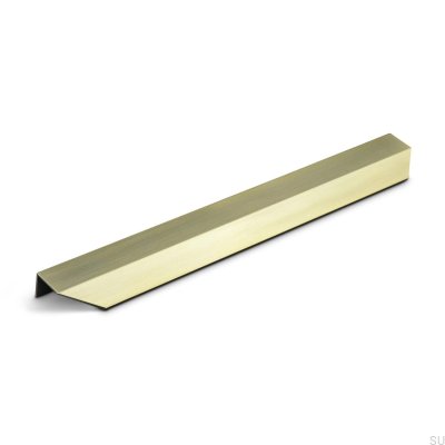Kantenmöbelgriff Modena 300 gebürstetes Gold