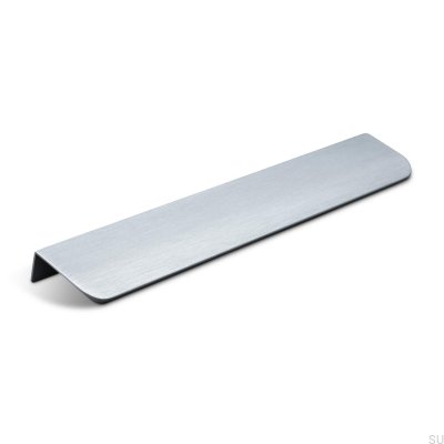 Poppi 232 Kantenmöbelgriff, gebürstetes Silber