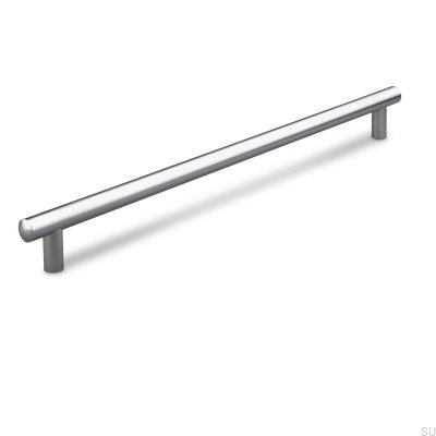 Trento 320 länglicher Möbelgriff, mattes Nickel
