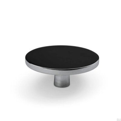 Möbelknopf Garda 60, poliertes Chrom