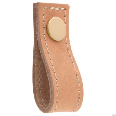 LOOP AVIO Möbelknopf Hellbraun