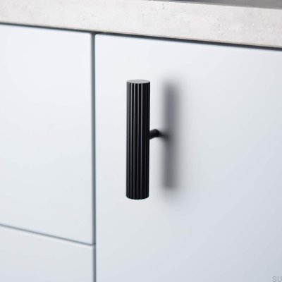 T-Bar Smögen Möbelknopf Mattschwarzes Metall (2 Stück)