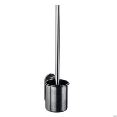 Tours Silver Brushed Wand-Toilettenbürste